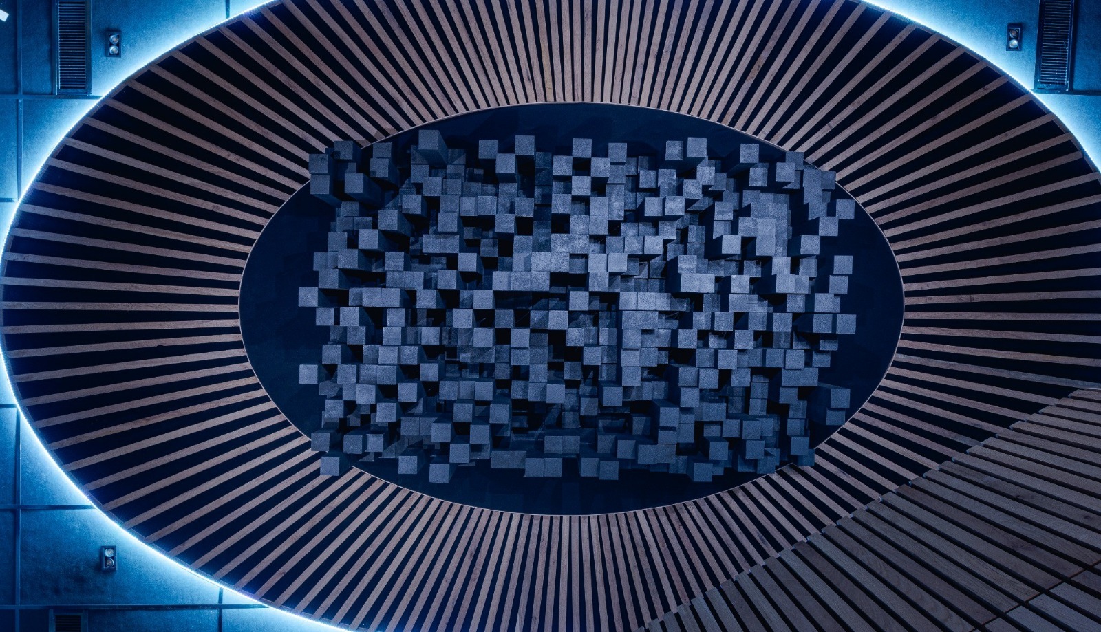 Recording studio interior featuring advanced sound isolation systems - Brandt Audio Devices Jakarta